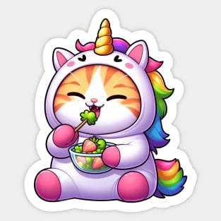 Unicorn kitty! Sticker